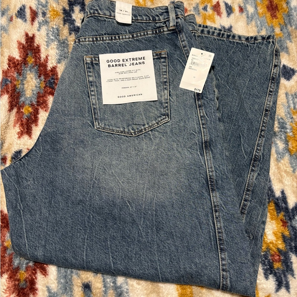 Good American Indigo Denim Jeans